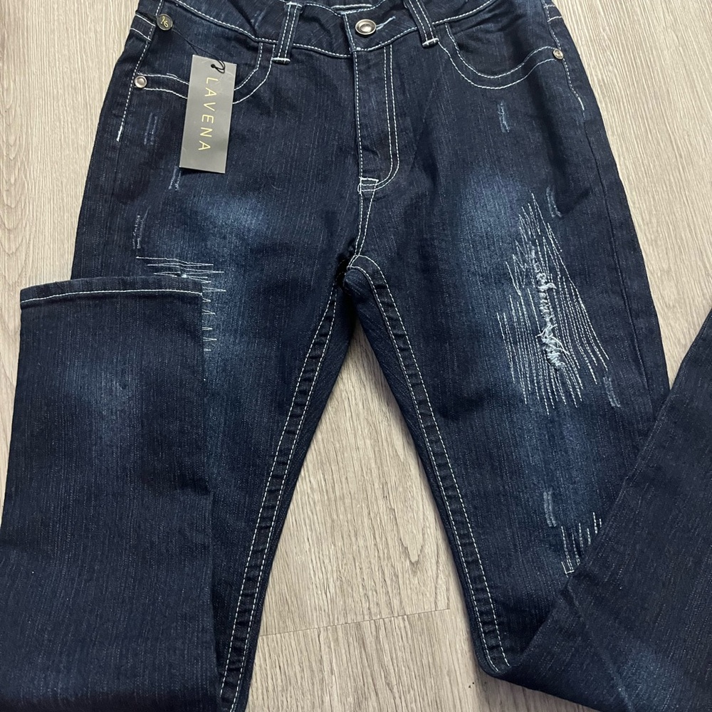 🔥198–NWT Women's Midnight Blue Straight Leg Jeans